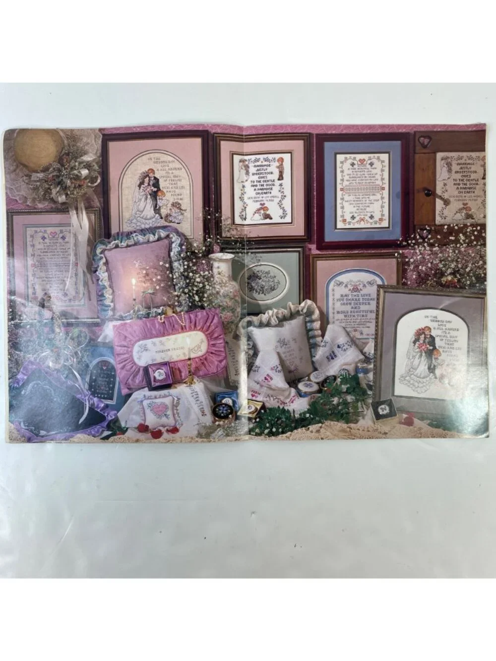 Love Brought Us Together Cross Stitch Sixteen Patterns Instruction Book